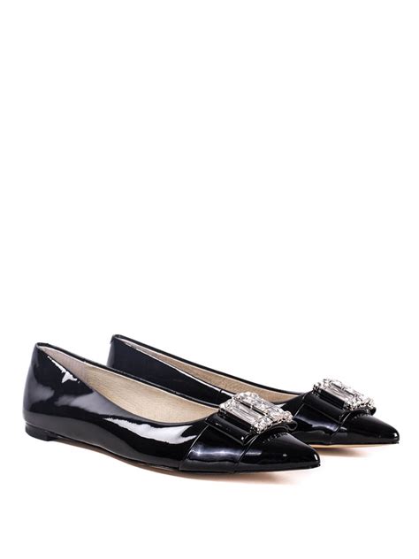 michael kors genuine leather flats